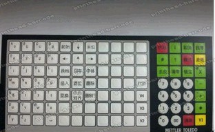 Keypad for Mettler Toledo 3650 3610 3950 New - Click Image to Close